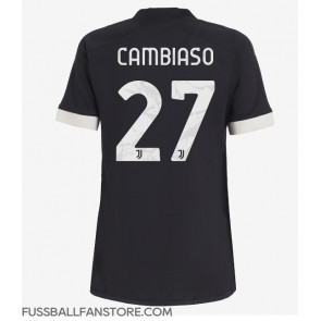 Juventus Andrea Cambiaso #27 Replik 3rd trikot Damen 2023-24 Kurzarm